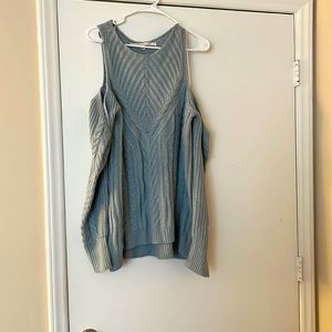 Lauren Conrad cold shoulder sweater